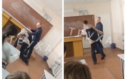 Школяр побився зі вчителем на Дніпропетровщині: відео та реакція поліції